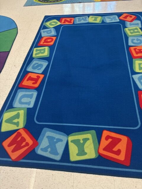 Commercial classroom rug